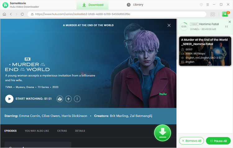 Downloading Hulu Video